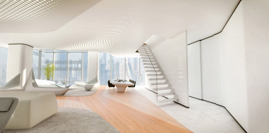 Huoneisto THE OPUS Business Bay, Dubai, Arabiemiraatit 1 makuuhuone, 100 m2 № 50457