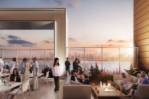 Huoneisto CREEK HORIZON Dubai Creek Harbour (The Lagoons), Arabiemiraatit 1 makuuhuone, 70 m2 № 47145 - kuva 6