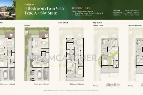 Huvila Tilal Al Ghaf, Dubai, Arabiemiraatit 4 makuuhuonetta, 316.80 m2 № 75830 - kuva 11