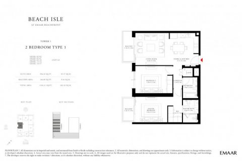 Appartement à vendre à  Dubai Harbour, Dubai, EAU 2 chambres, 102 m2 № 6752 - photo 15