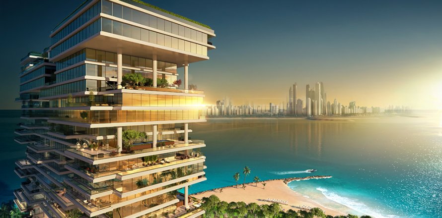 דירה ב Palm Jumeirah, Dubai, איחוד האמירויות 3 חדרי שינה, 392 מ"ר מספר 8197