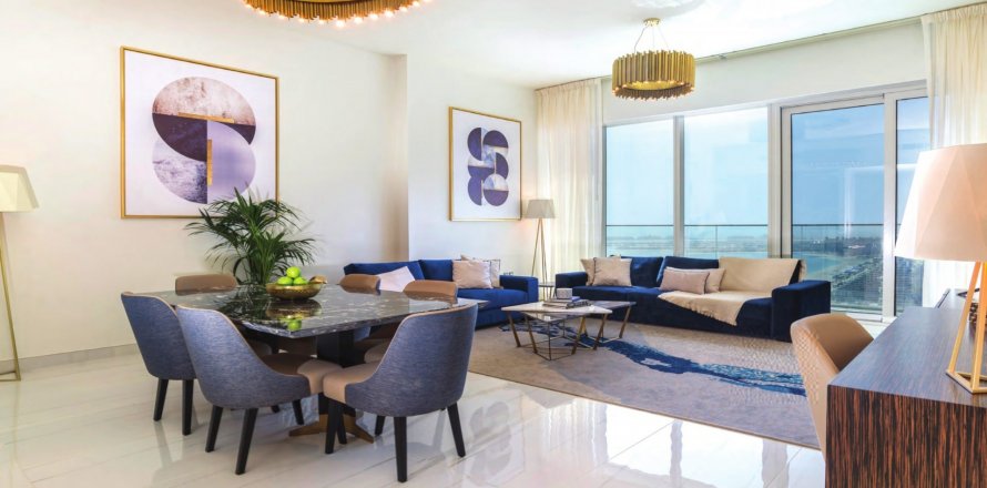 דירה ב Palm Jumeirah, Dubai, איחוד האמירויות 2 חדרי שינה, 144 מ"ר מספר 16092