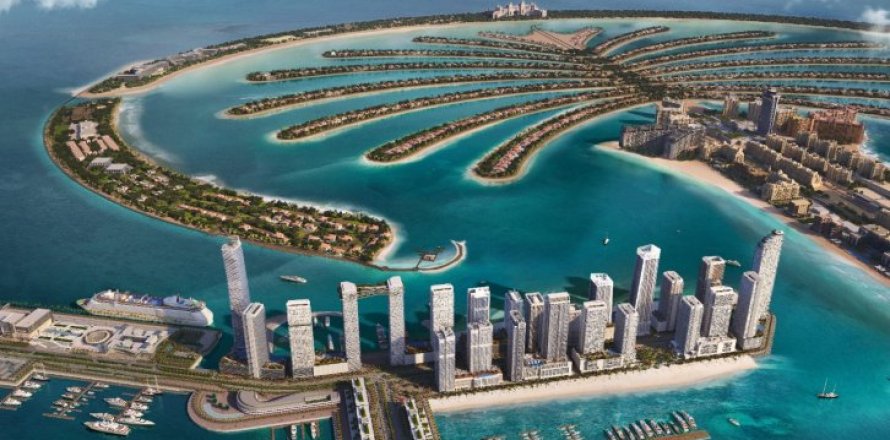 Dubai Harbour, Dubai, संयुक्त अरब अमीरात में अपार्टमेंट, 1 बेडरूम, 73 वर्ग मीटर, संख्या 6610