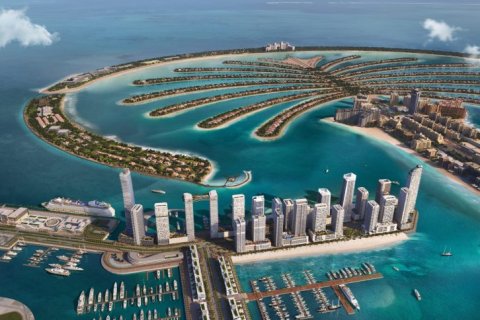 Dubai Harbour, Dubai, संयुक्त अरब अमीरात में अपार्टमेंट, 1 बेडरूम, 73 वर्ग मीटर, संख्या 6745 - फ़ोटो 5