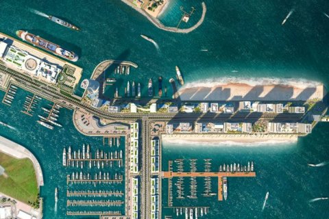 Dubai Harbour, Dubai, संयुक्त अरब अमीरात में अपार्टमेंट, 2 बेडरूम, 124 वर्ग मीटर, संख्या 6616 - फ़ोटो 6