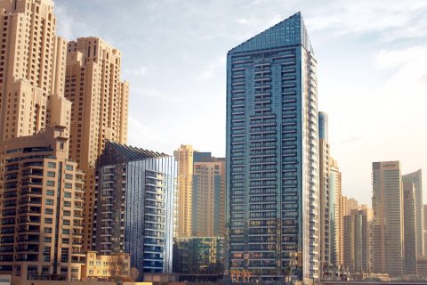 Dubai Marina, Dubai, संयुक्त अरब अमीरात में अपार्टमेंट, 1 बेडरूम, 45 वर्ग मीटर, संख्या 8199 - फ़ोटो 6