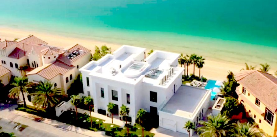 Palm Jumeirah, Dubai, संयुक्त अरब अमीरात में विला, 5 बेडरूम, 10352 वर्ग मीटर, संख्या 8005