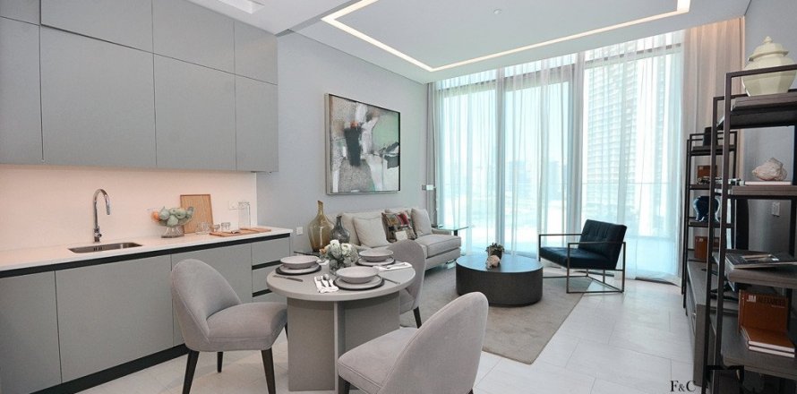 Business Bay, Dubai, संयुक्त अरब अमीरात में अपार्टमेंट, 1 कमरा, 64.8 वर्ग मीटर, संख्या 44728