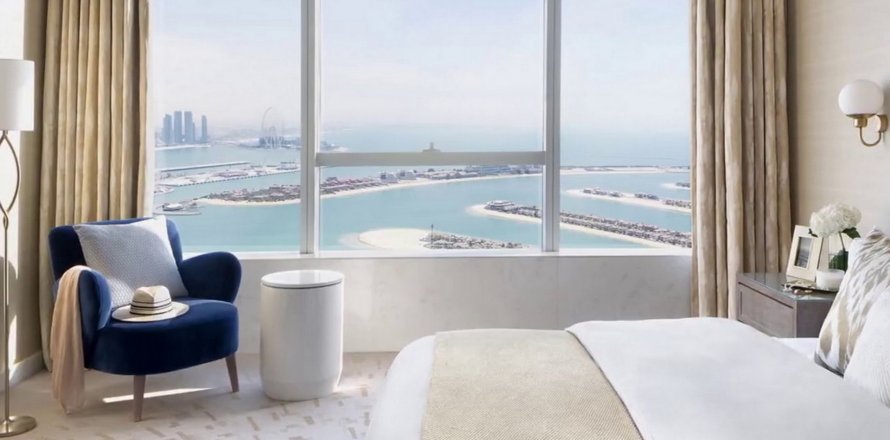 Palm Jumeirah, Dubai, संयुक्त अरब अमीरात में अपार्टमेंट, 1 बेडरूम, 85 वर्ग मीटर, संख्या 47258