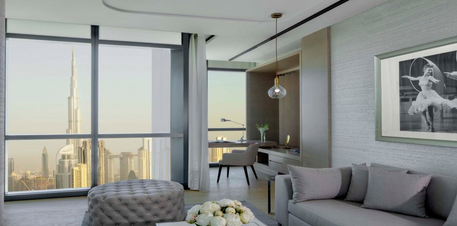 Business Bay, Dubai, संयुक्त अरब अमीरात में अपार्टमेंट, 1 कमरा, 44 वर्ग मीटर, संख्या 46961