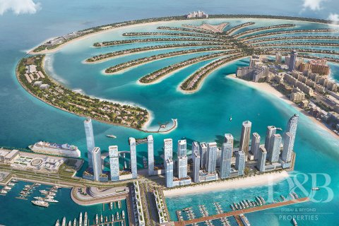 Dubai Harbour, Dubai, संयुक्त अरब अमीरात में अपार्टमेंट, 1 बेडरूम, 798 वर्ग मीटर, संख्या 57135 - फ़ोटो 4
