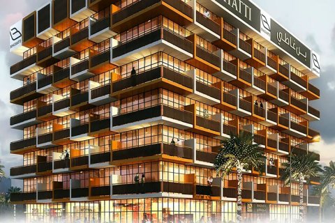 BINGHATTI EAST AND WEST APARTMENTS में Dubai Residence Complex, Dubai,संयुक्त अरब अमीरात में डेवलपमेंट प्रॉजेक्ट, संख्या 59334