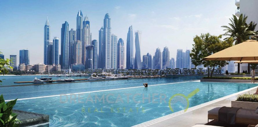 Dubai Harbour, Dubai, संयुक्त अरब अमीरात में अपार्टमेंट, 1 बेडरूम, 67.91 वर्ग मीटर, संख्या 81089