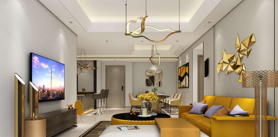 Lakás a TONINO LAMBORGHINI lakóparkban itt: Mohammed Bin Rashid City, Dubai, EAE, 2 hálószoba, 238 m², azonosító: 59455