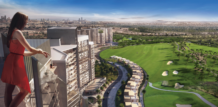 Lakás itt: DAMAC Hills (Akoya by DAMAC), Dubai, EAE, 1 hálószoba, 75 m², azonosító: 73834