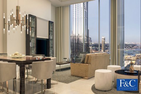 Apartemen di Downtown Dubai (Downtown Burj Dubai), Dubai, UEA 1 kamar tidur, 72.8 m2 nomor 44813 - foto 9