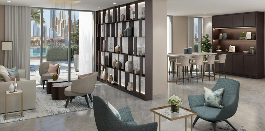 Apartemen di BURJ ROYALE di Downtown Dubai (Downtown Burj Dubai), UEA 3 kamar tidur, 122 m2 nomor 47004