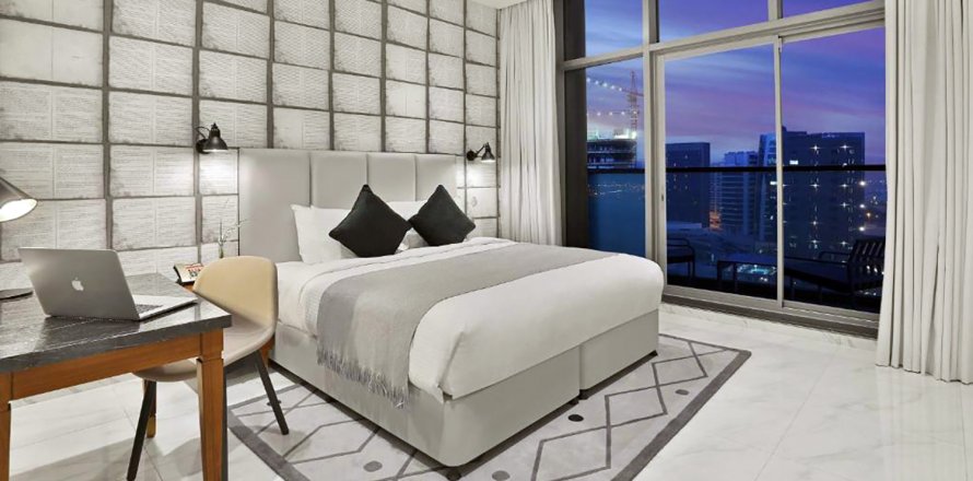 Apartemen di THE ATRIA di Business Bay, Dubai, UEA 1 kamar tidur, 74.42 m2 nomor 61703