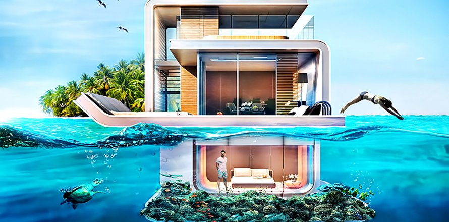 Complesso immobiliare THE FLOATING SEAHORSE VILLAS a The World Islands, Dubai, EAU № 61607