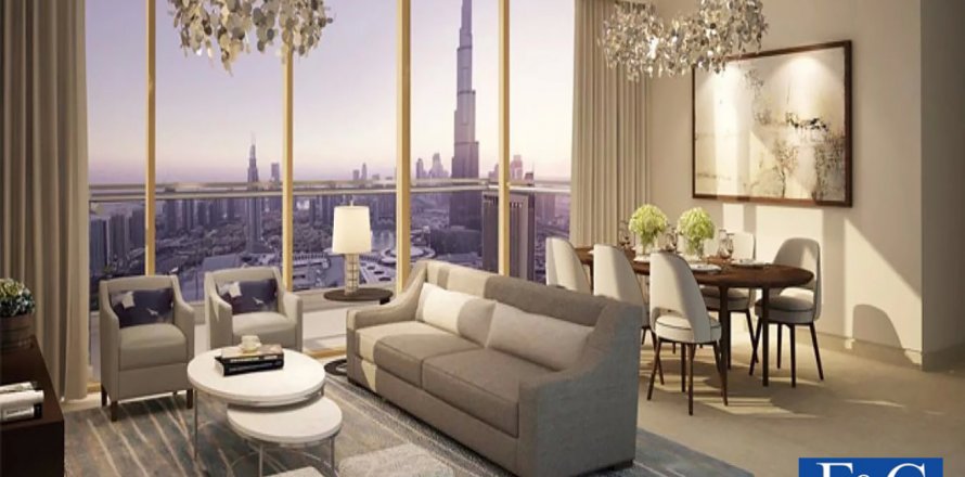 Downtown Dubai (Downtown Burj Dubai)、Dubai、UAEにあるマンション 3ベッドルーム、167.6 m2 No44788