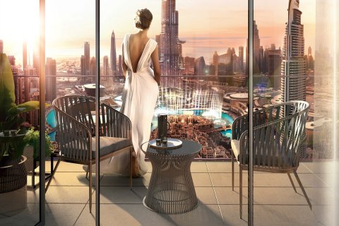 Downtown Dubai (Downtown Burj Dubai)、Dubai、UAE にあるマンション販売中 1ベッドルーム、59 m2、No47180 - 写真 2