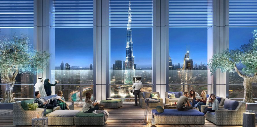 Downtown Dubai (Downtown Burj Dubai)、Dubai、UAEにあるマンション 3ベッドルーム、122 m2 No47003