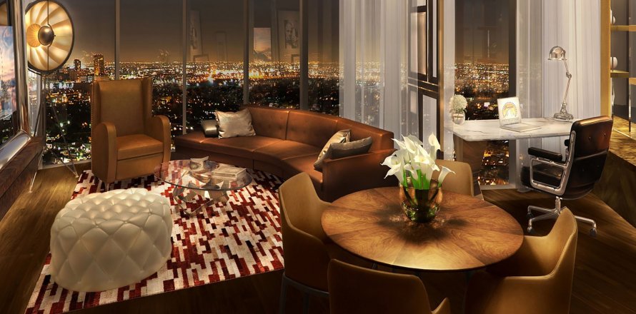 Business Bay、Dubai、UAEにあるマンション 1ベッドルーム、93 m2 No46988