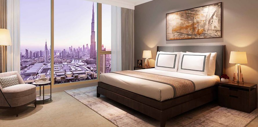Downtown Dubai (Downtown Burj Dubai)、Dubai、UAEにあるマンション 3ベッドルーム、158 m2 No46965