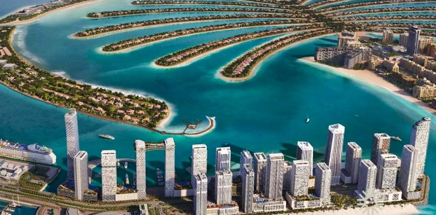 Dubai Harbour、Dubai、UAEにあるマンション 2ベッドルーム、147.6 m2 No66752