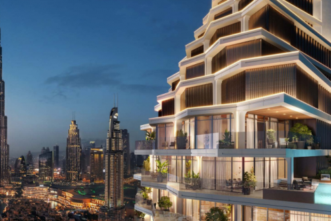 Downtown Dubai (Downtown Burj Dubai)、Dubai、UAE にあるマンション販売中 1ベッドルーム、66 m2、No78653 - 写真 1