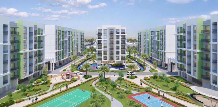 Пәтер International City, Дубай, БАӘ-да 2 жатын бөлмелер, 87 м² № 7232