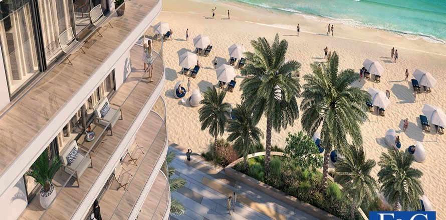 Пәтер Dubai Harbour, Дубай, БАӘ-да 2 жатын бөлмелер, 114.6 м² № 44692