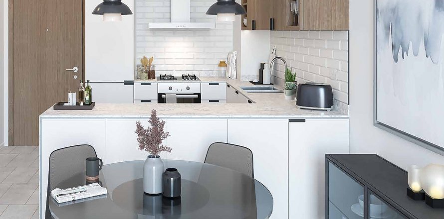 Пәтер BELGRAVIA HEIGHTS II, Джумейра Вилладж Серкл, Дубай, БАӘ-да 2 жатын бөлмелер, 118 м² № 49016