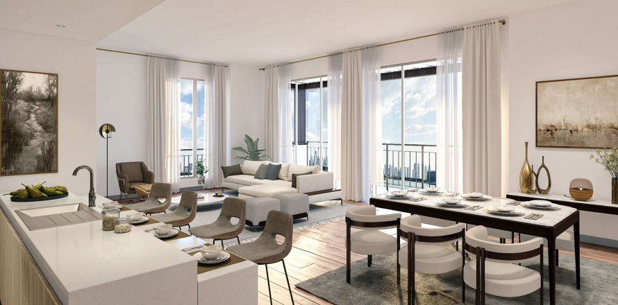 Пәтер LE CIEL APARTMENTS, Дубай, БАӘ-да 5 жатын бөлмелер, 675 м² № 59361
