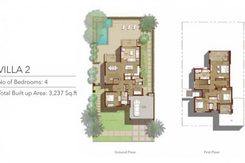 Dubai Hills Estate, UAE의 판매용 빌라 침실 4개, 301제곱미터 번호 6753 - 사진 5