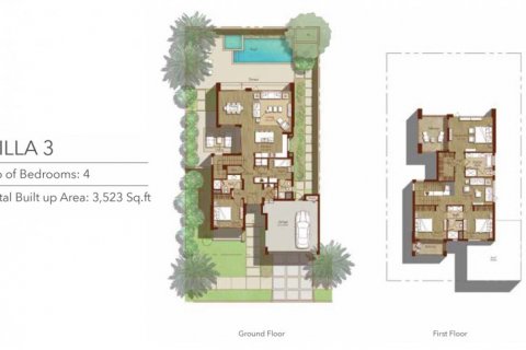 Dubai Hills Estate, UAE의 판매용 빌라 침실 4개, 327제곱미터 번호 6754 - 사진 5