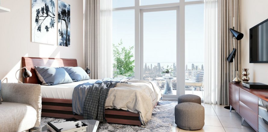 Al Furjan, Dubai, UAE의 아파트 침실 1개, 95제곱미터 번호 57763