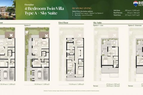 Villa Tilal Al Ghaf, Dubaijā, AAE 4 istabas, 316.89 m2 Nr. 28325 - attēls 12