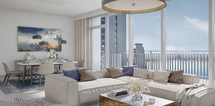 Dzīvoklis SURF Dubai Creek Harbour (The Lagoons)jā, AAE 3 istabas, 142 m2 Nr. 47363