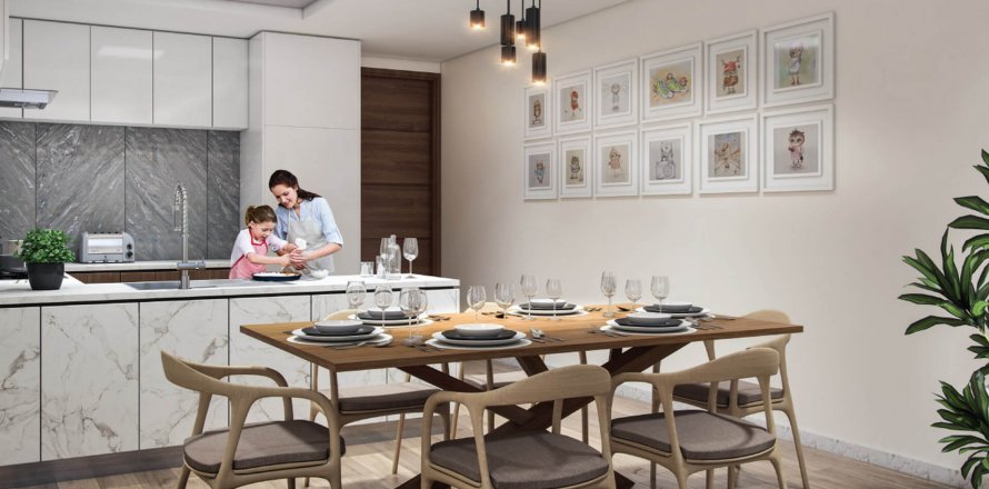 Dzīvoklis AZIZI RIVIERA BEACHFRONT Majan, Dubaijā, AAE 1 istaba, 56 m2 Nr. 59012