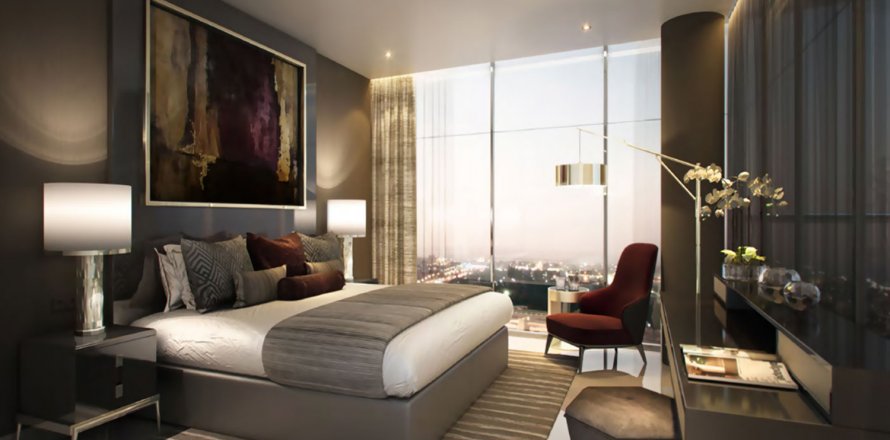 Dzīvoklis AYKON HEIGHTS Sheikh Zayed Road, Dubaijā, AAE 3 istabas, 158 m2 Nr. 55557
