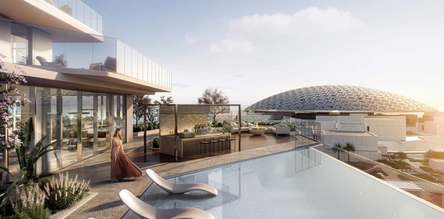 Dzīvoklis  Saadiyat Island, Abu Dhabijā, AAE 2 istabas, 135 m2 Nr. 78733