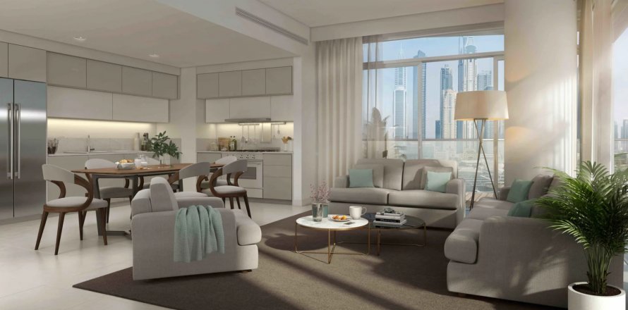 Apartmen di BEACH VISTA di Dubai Harbour, Dubai, UAE 1 bilik tidur, 69 meter persegi № 47152