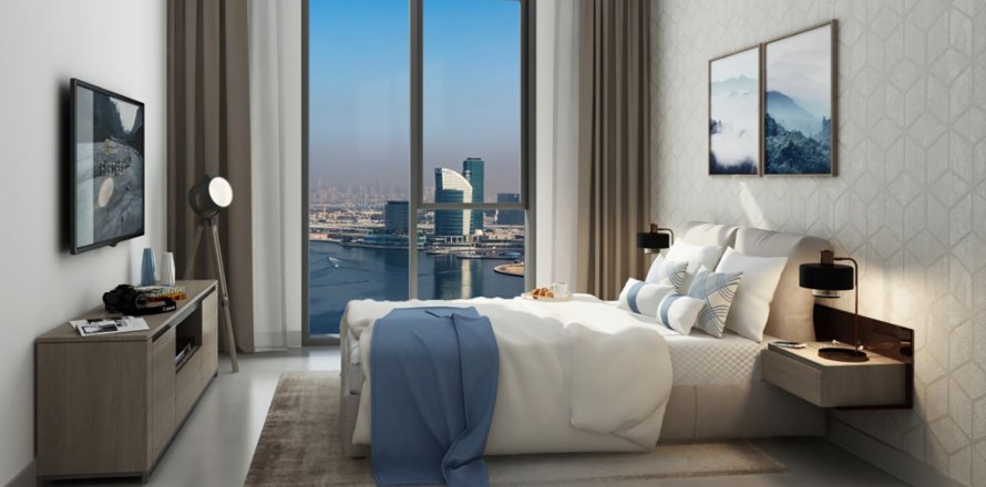 Apartmen di CREEK EDGE di Dubai Creek Harbour (The Lagoons), UAE 1 bilik tidur, 64 meter persegi № 47325