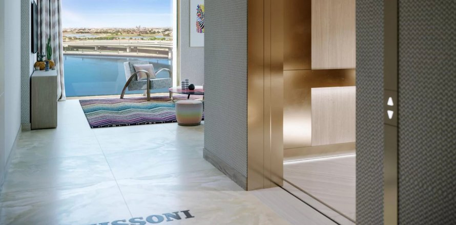 Apartmen di URBAN OASIS BY MISSONI di Business Bay, Dubai, UAE 1 bilik tidur, 69 meter persegi № 50435