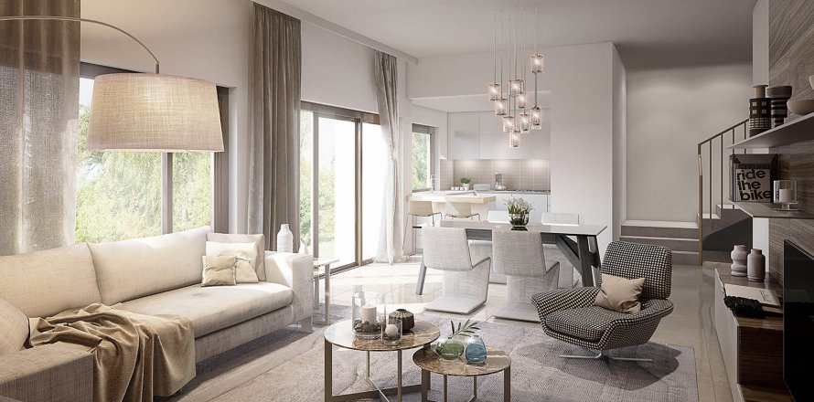 Apartmen di RAWDA APARTMENTS di Town Square, Dubai, UAE 3 bilik tidur, 144 meter persegi № 47397
