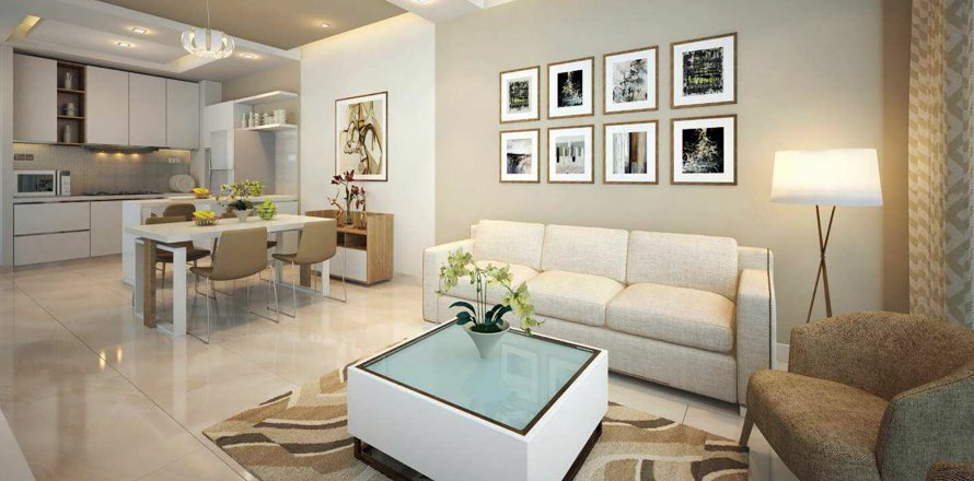 Apartmen di DAR AL JAWHARA di Jumeirah Village Circle, Dubai, UAE 2 bilik tidur, 142 meter persegi № 61680