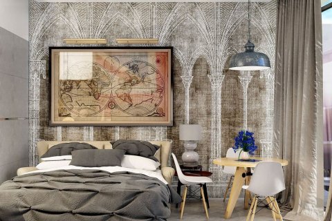 Apartmen di JANAYEN AVENUE di Mirdif, Dubai, UAE 3 bilik tidur, 148 meter persegi № 58731 - foto 5