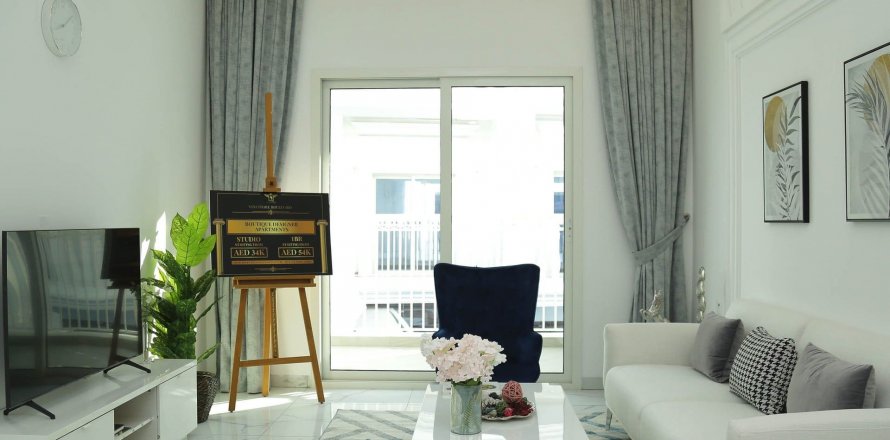 Apartmen di VINCITORE BOULEVARD di Arjan, Dubai, UAE 1 bilik tidur, 80 meter persegi № 58782