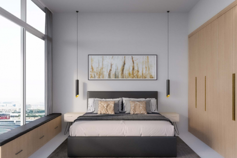 Apartmen di TORINO di Arjan, Dubai, UAE 1 bilik tidur, 47 meter persegi № 79310 - foto 1